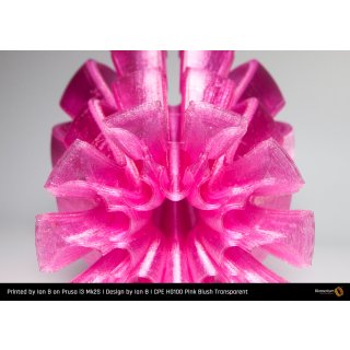 Fillamentum CPE HG100 Pink Blush Transparent - 1.75mm - 750g Filament