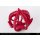 Fillamentum PLA Extrafill Pearl Ruby Red - 1.75mm - RAL 3032 - 750g Filament