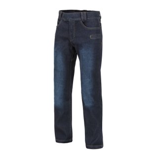 Helikon Tex Greyman Tactical Jeans Denim Mid Hose UTL - Dark Blue